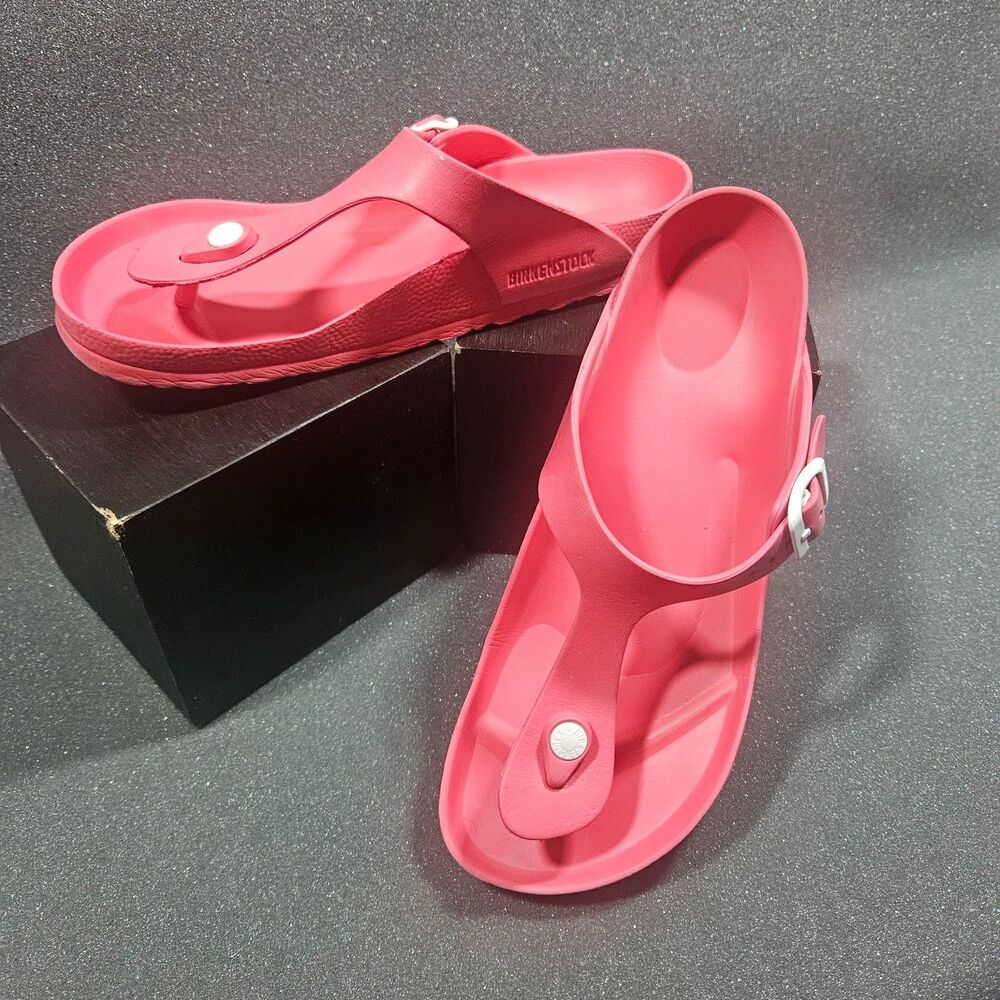 Birkenstock Gizeh EVA sandals watermelon pink women's size 40/US 9-9.5